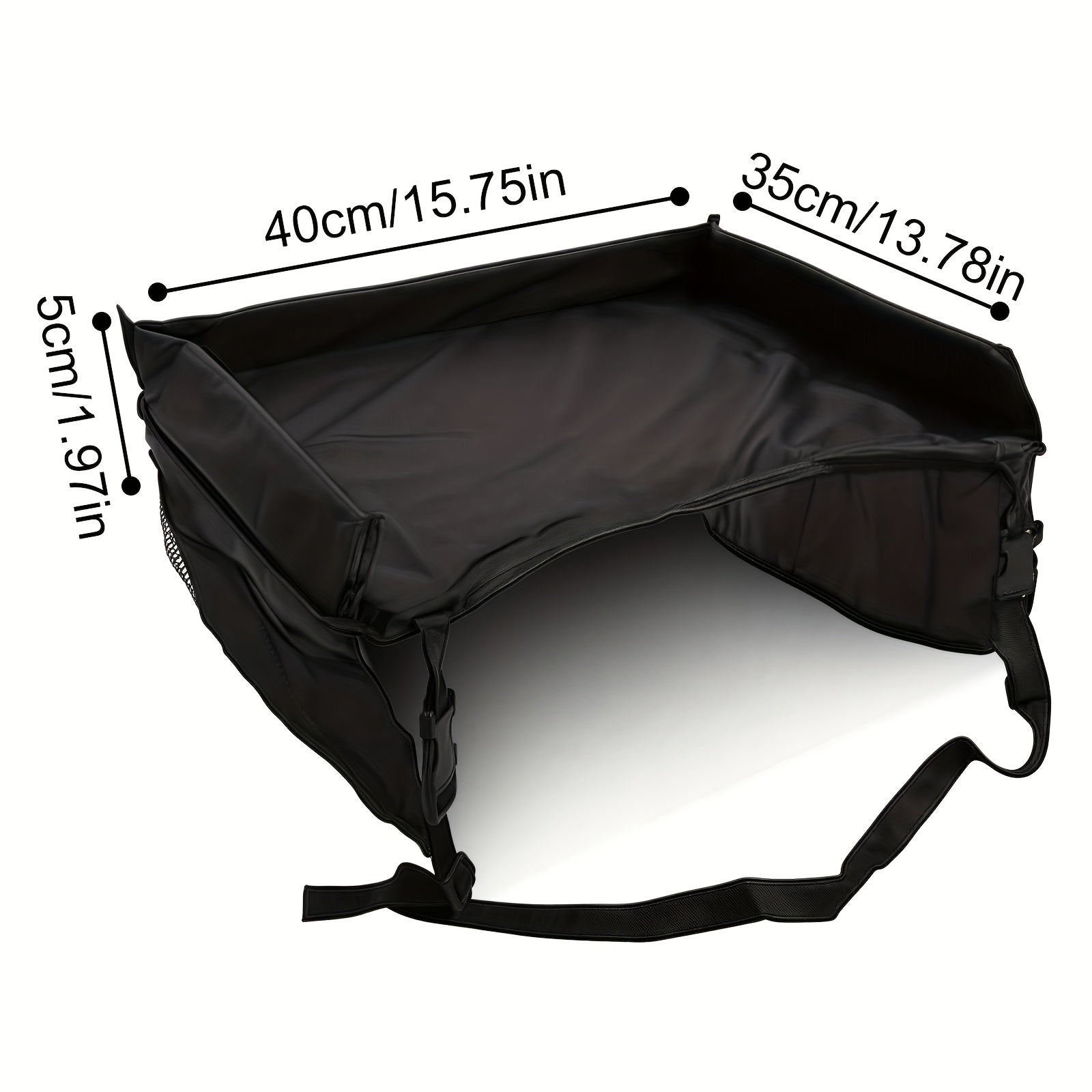 Multifunctional Storage Car Tray, Expandable, Wall Mount, Polyester Material - Suitable for Airplane, Car and Home Outing U