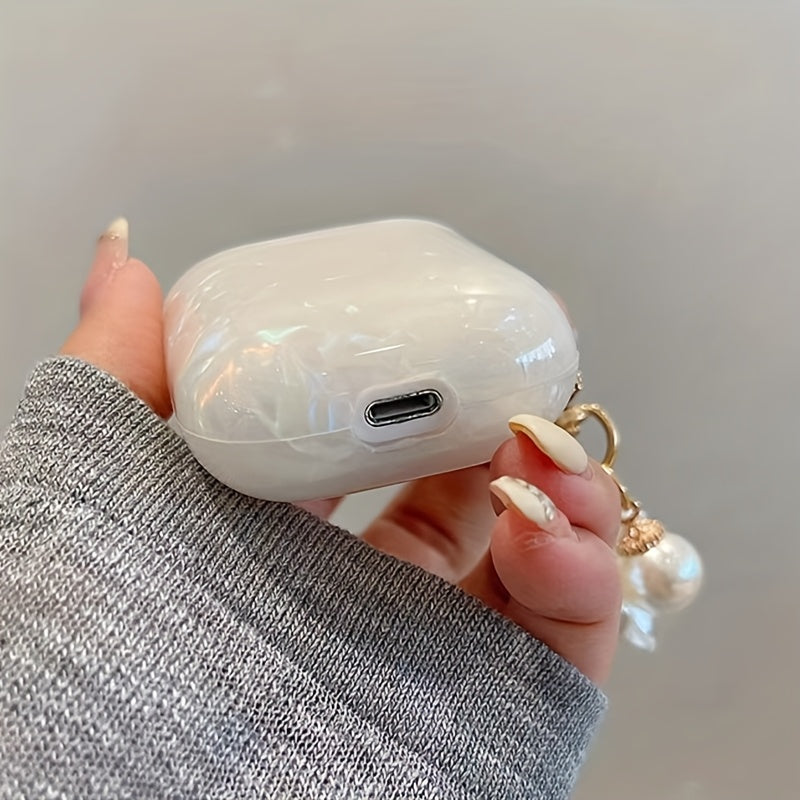 Colorful Shell Pattern Case – Soft Split Cover for AirPods 4/Pro 2/3rd Gen