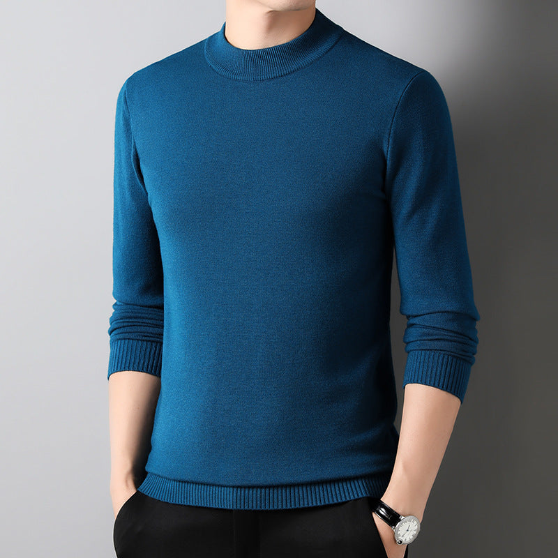 Long Sleeve Bottoming Casual All-match Round Neck Sweater Stretch Top