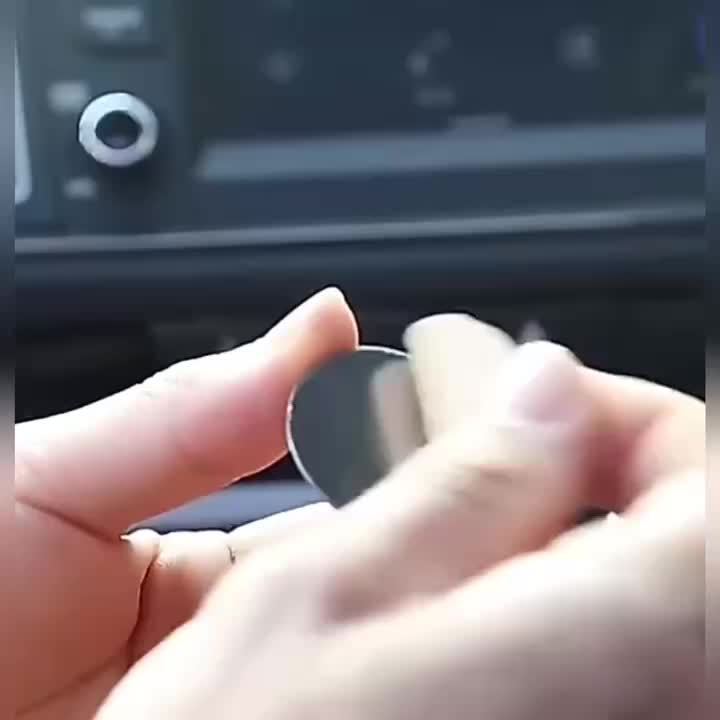 360° Rotatable Magnetic Car Phone Mount - Universal Dashboard Cell Phone Holder, Aluminum Alloy, Secure & Easy Installation