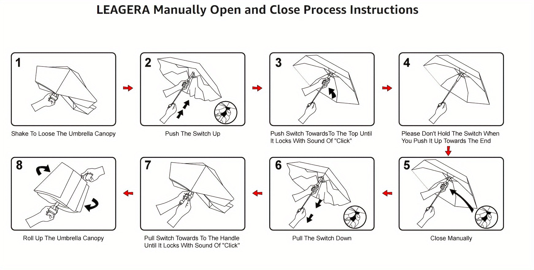 Thickened 5-Fold Mini Umbrella – Windproof, Ultra-Light, Compact Capsule Design, 6-Rib Manual Open with Rubber Handle, Stylish Portable Umbrella for Men, Women & Kids
