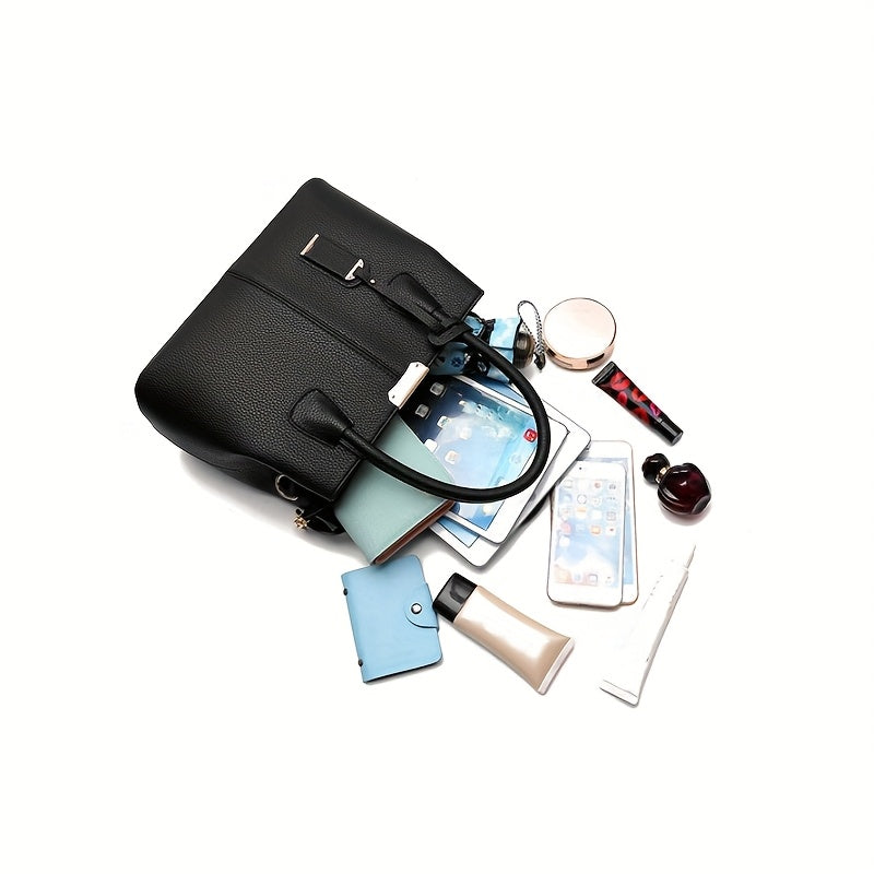 A Set of Crossbody Bags for Women, Featuring a Large Capacity, a Trendy New Casual Tote Bag, Perfect for Summer, Versatile And High-End, Ideal As a Gift.