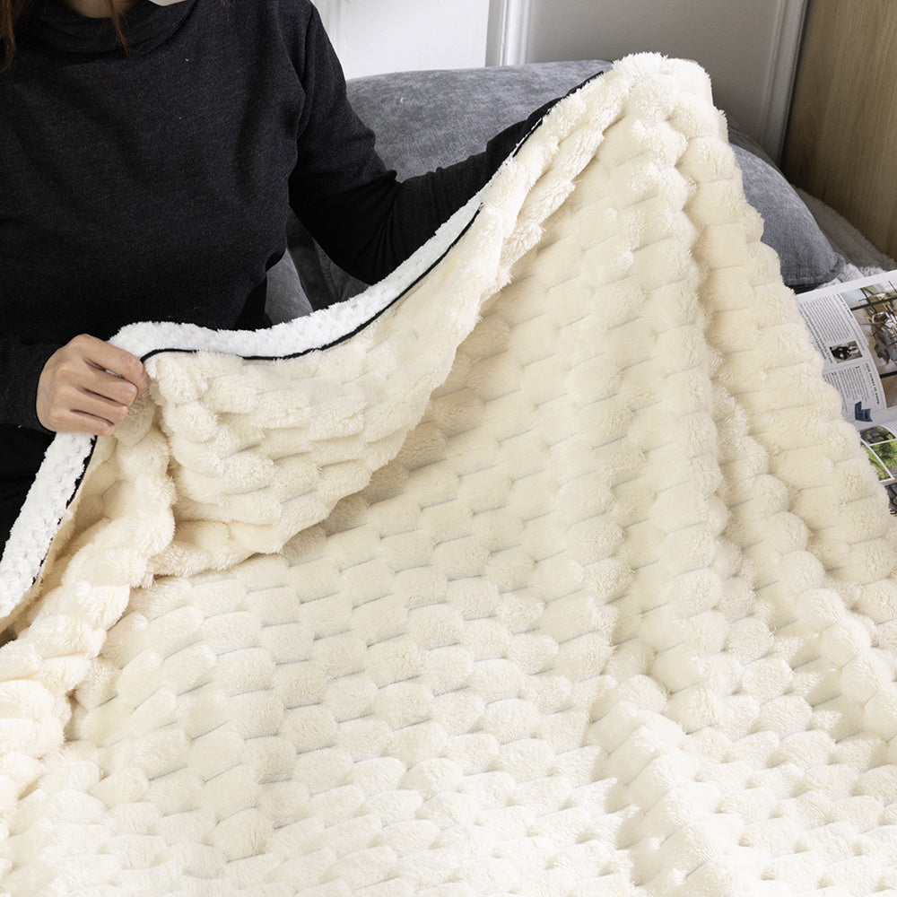 Super Soft Warm Blanket Single Double King Super King Size, Machi